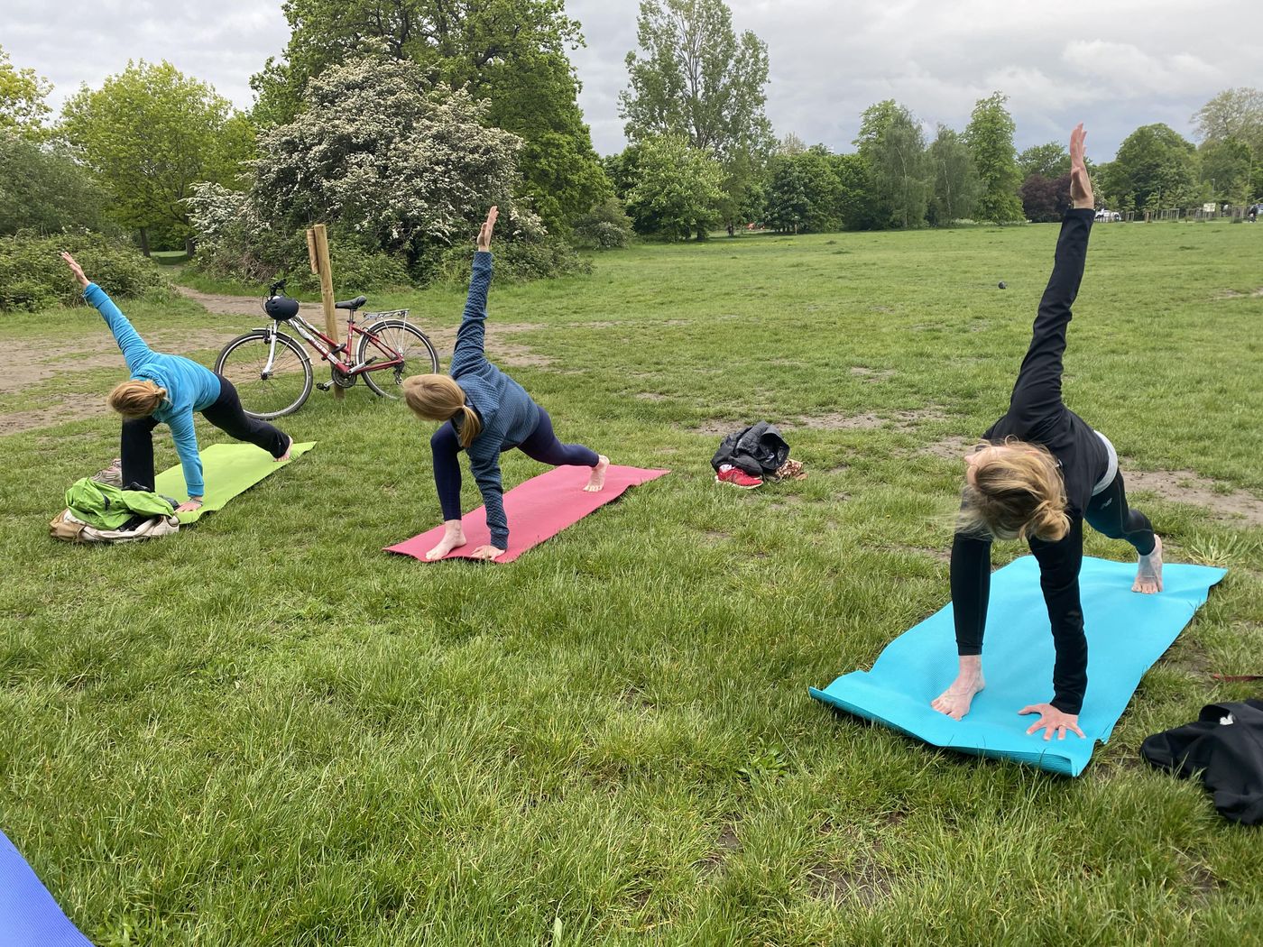Good news! After a short hiatus, quarantining,  yoga is back on this coming Saturday 10am Kennington Park . See you soon!