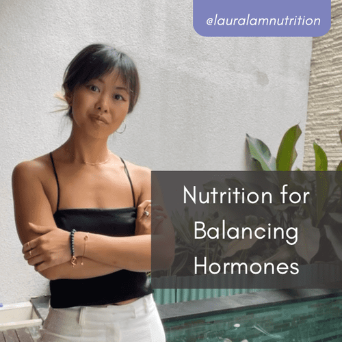 Balance your hormones with nutrition 